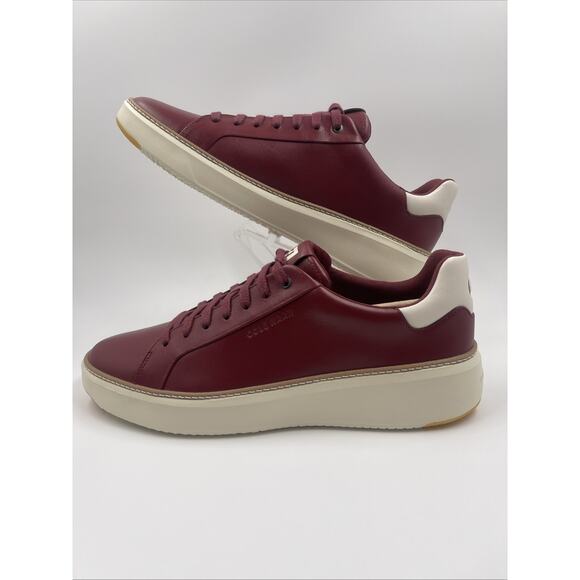 Cole Haan Men's Grandpro Topspin Sneaker Syrah/Ivory C37308 SIZE 11M New in Box - Picture 1 of 8